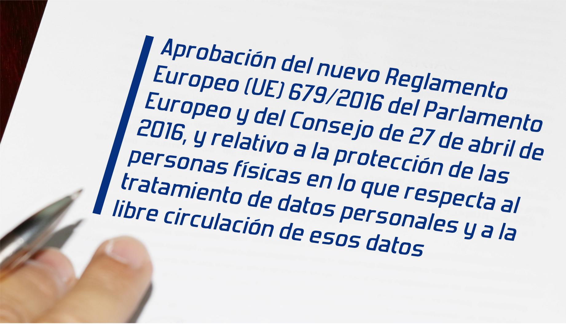 Aprobaci N Del Nuevo Reglamento Europeo UE 679 2016 Del Parlamento   AprobacionReglamentoLOPD 