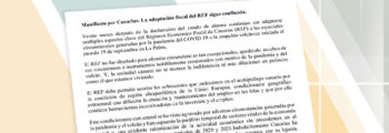 Defensa activa del REF de Canarias