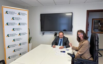 La Asociación de Asesores Fiscales de Canarias (AAFC) firma un convenio de colaboración con Vinabel Coworking Jurídico