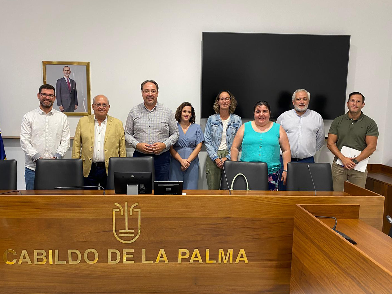 Reunión Consejero Cabildo La Palma