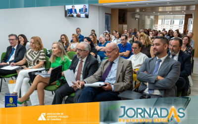 Éxito rotundo en las Primeras Jornadas Regionales de la Asociación de Asesores Fiscales de Canarias.