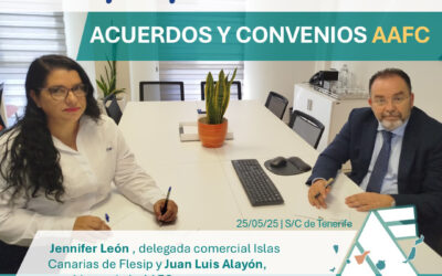 La AAFC firma un convenio de colaboración con Flesip
